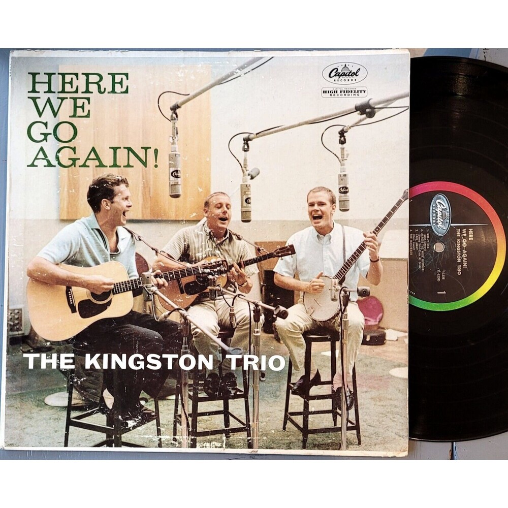 The Kingston Trio LP - Here We Go Again! - Capitol VG-/VG Folk